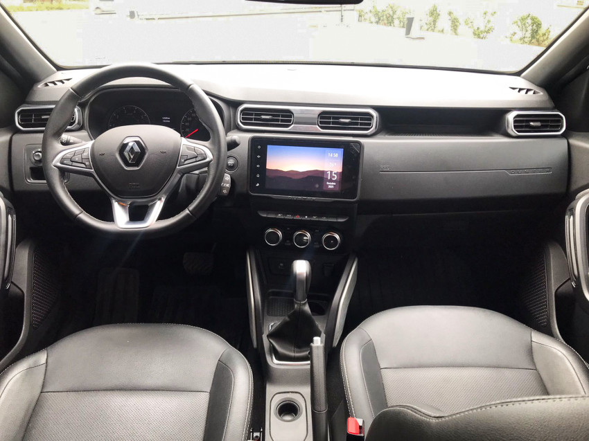 baixa km! - renault duster iconic 1.6  flex automatico