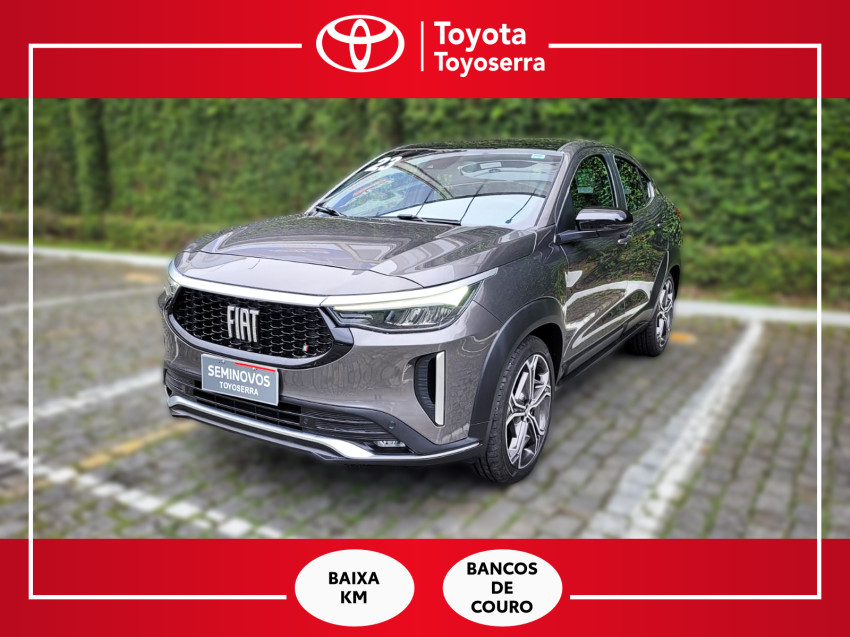 baixa km! - fiat fastback impetus 1.0 200 t. flex automatico