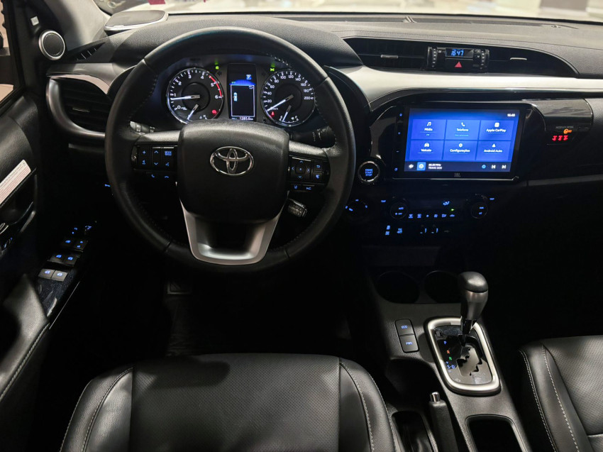 baixa km! - toyota hilux cd srx plus 4x4 2.8  die. automatico15