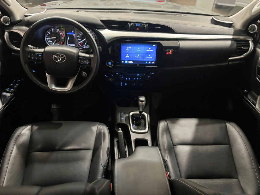 baixa km! - toyota hilux cd srx plus 4x4 2.8  die. automatico6