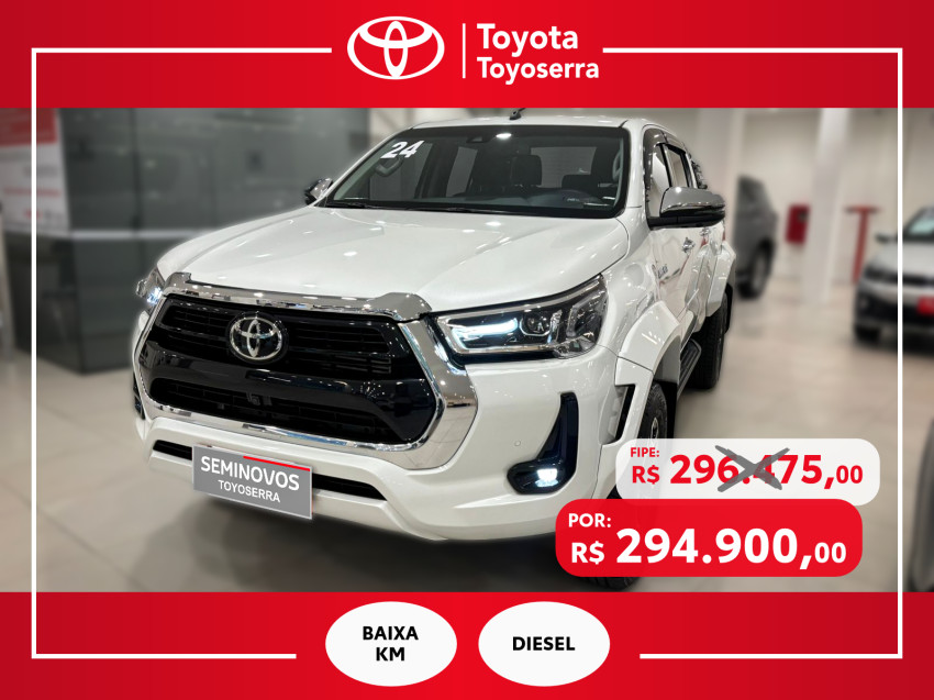 baixa km! - toyota hilux cd srx plus 4x4 2.8  die. automatico baixa km! - toyota hilux cd srx plus 4x4 2.8  die. automatico