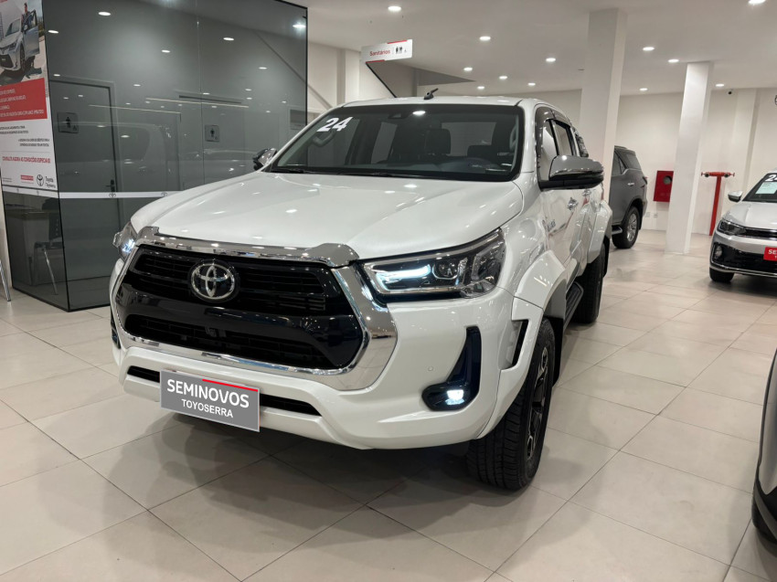baixa km! - toyota hilux cd srx plus 4x4 2.8  die. automatico1