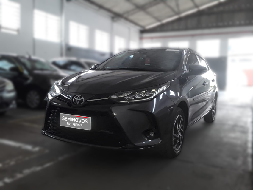 baixa km! - toyota yaris xls 1.5 flex  automatico1