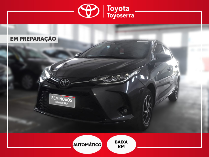 baixa km! - toyota yaris xls 1.5 flex  automatico baixa km! - toyota yaris xls 1.5 flex  automatico
