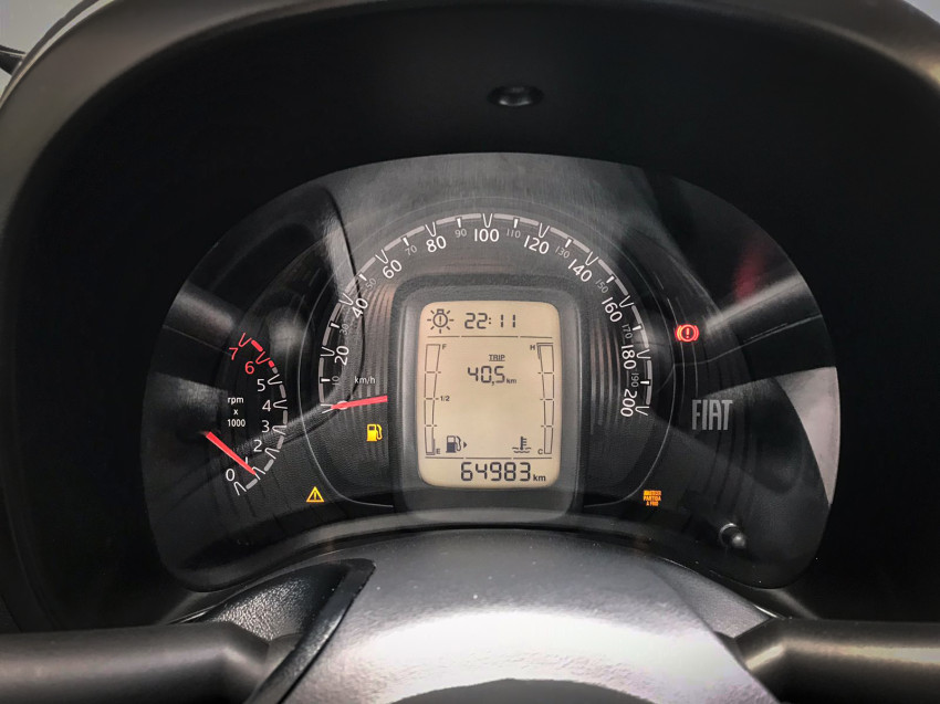 baixa km! - fiat mobi like 1.0 fire flex .10