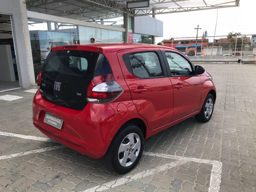 baixa km! - fiat mobi like 1.0 fire flex .4