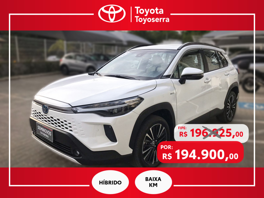 toyota corolla cross xrx 1.8  automatico (hibrido)