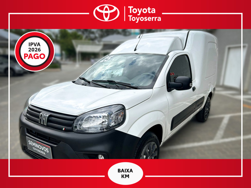 baixa km! - fiat fiorino endurance evo 1.4 flex