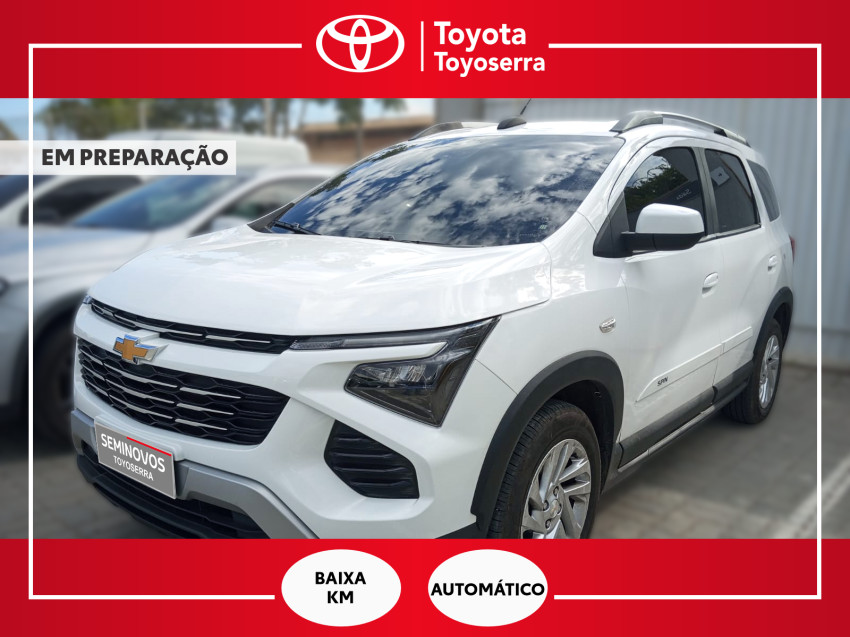 baixa km! - chevrolet spin ltz 1.8  econo.flex automatico