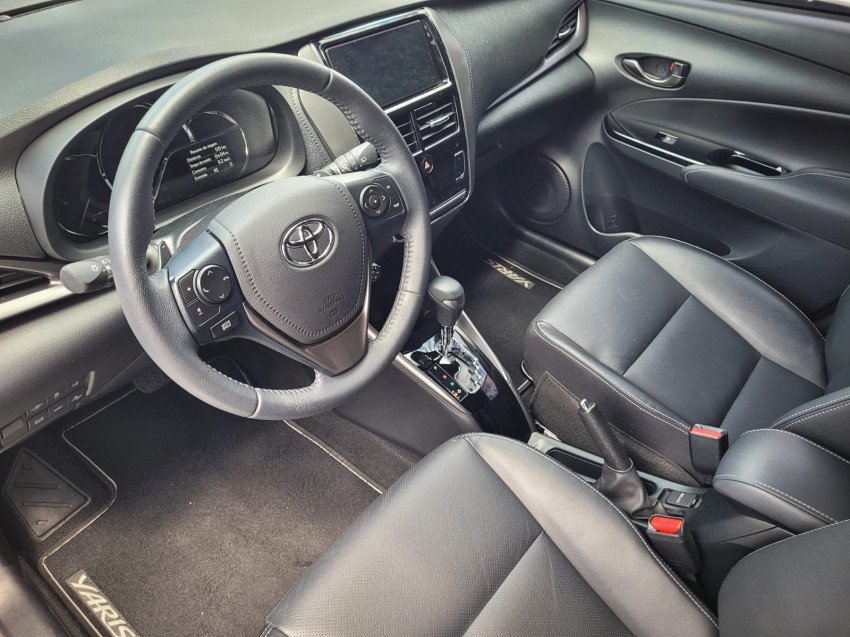 baixa km! - toyota yaris xls 1.5 flex  automatico9