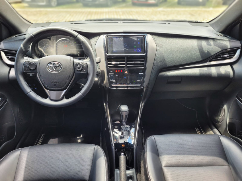 baixa km! - toyota yaris xls 1.5 flex  automatico5