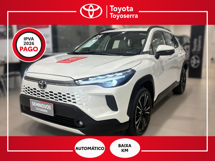 baixa km! - toyota corolla cross xrx 2.0  flex automatico