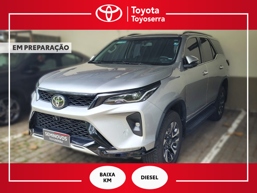 baixa km! - toyota hilux sw4 srx plat. 4x4 2.8 tb die. automatico