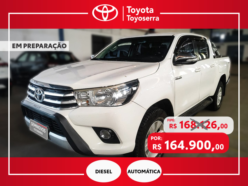 toyota hilux cd srv 4x4 2.8  diesel automatico