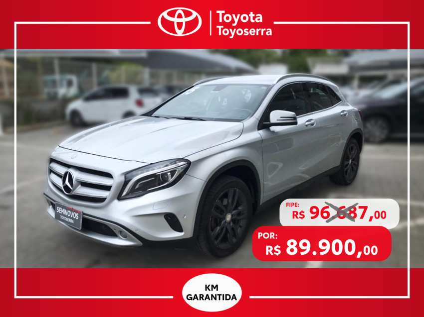 mercedes-benz gla 200 advance 1.6/1.6 tb  flex automatico