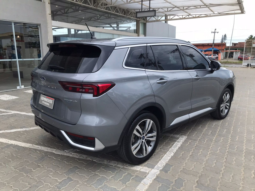 baixa km! - ford territory titanium 1.5 g ecobo. automatico4
