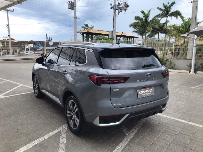 baixa km! - ford territory titanium 1.5 g ecobo. automatico5