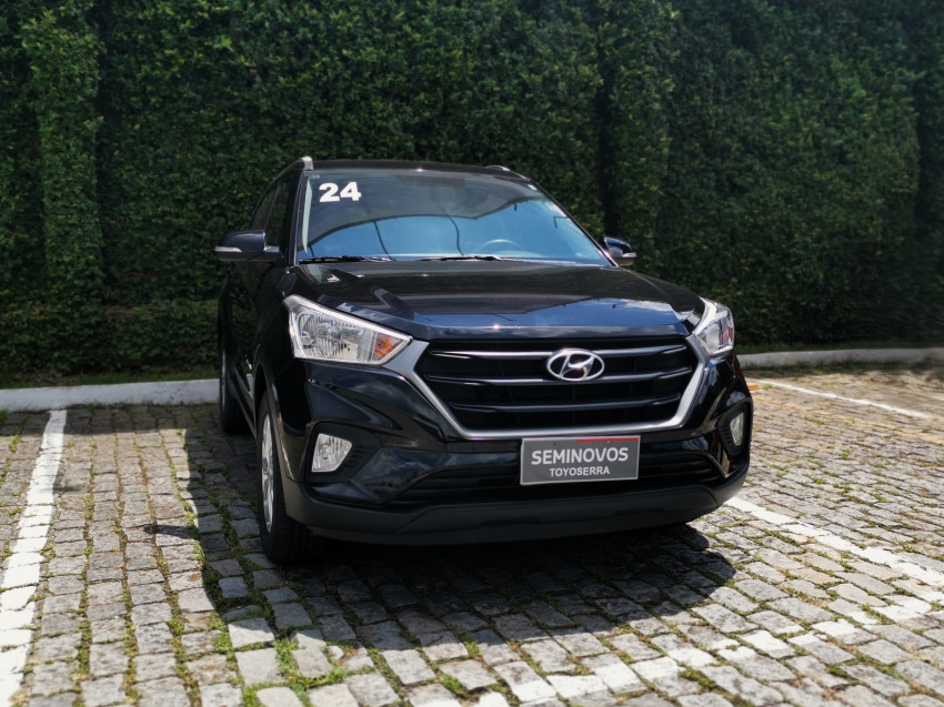 baixa km! - hyundai creta action 1.6  flex automatico2