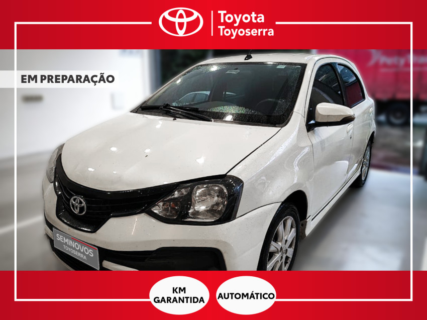 toyota etios x plus 1.5 flex  automatico