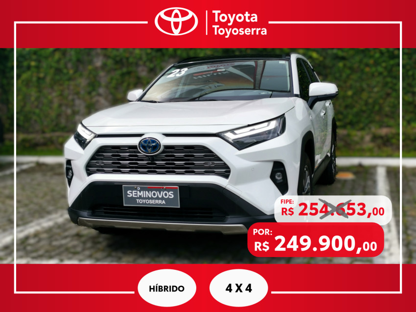 toyota rav4 2.5 sx connect 4x4 automatico (hibrido)