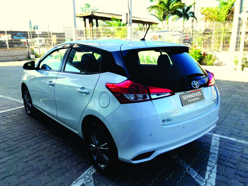 baixa km! - toyota yaris xl plus con. 1.5 flex  automatico5