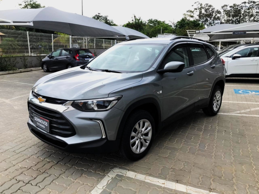 baixa km! - chevrolet tracker 1.0 turbo  flex automatico1