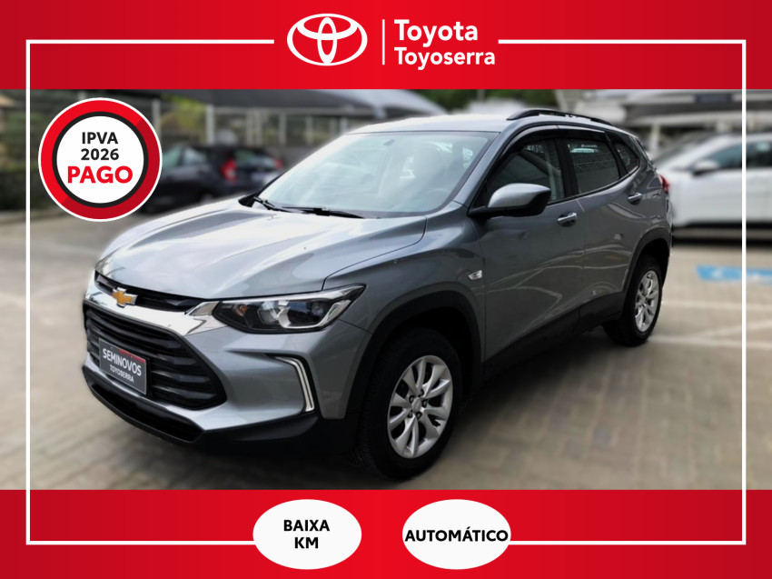 baixa km! - chevrolet tracker 1.0 turbo  flex automatico