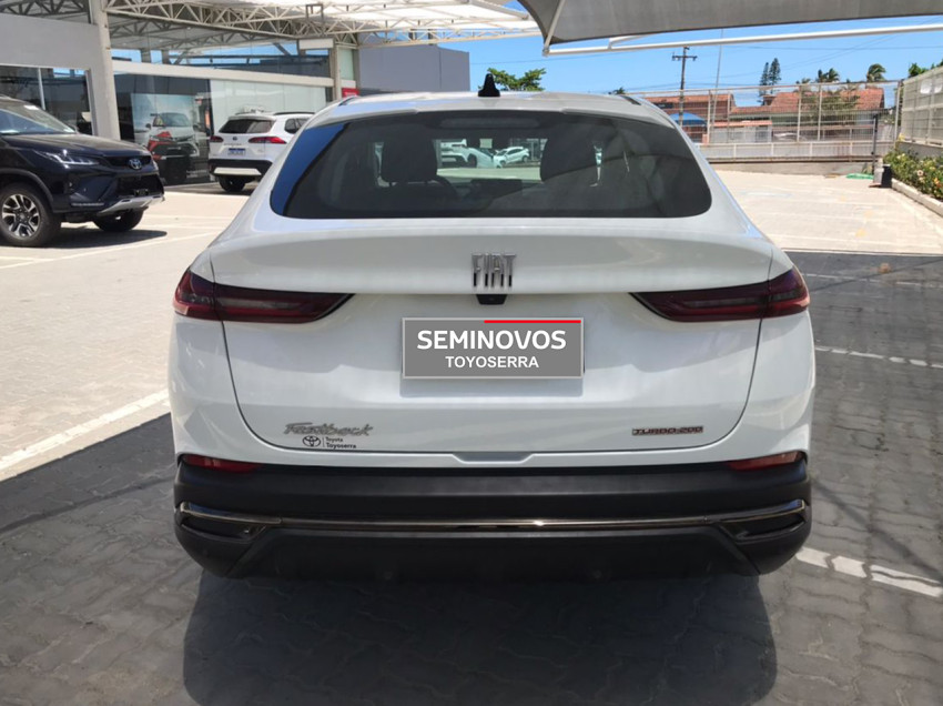 baixa km! - fiat fastback 1.0 200 turbo flex automatico12