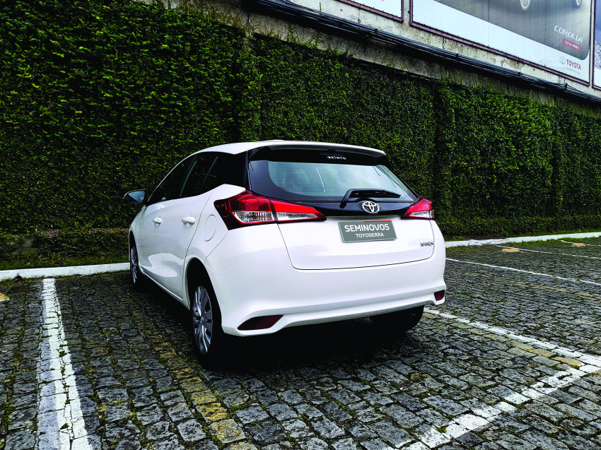 baixa km! - toyota yaris xl 1.5 flex  automatico3