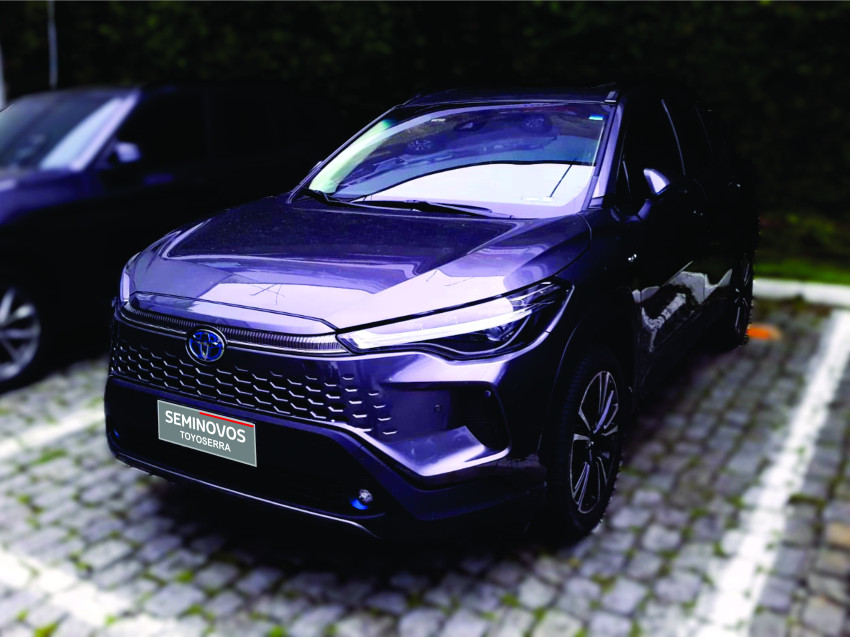 baixa km! - toyota corolla cross xrx 1.8  automatico (hibrido)1