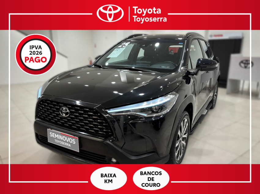 baixa km! - toyota corolla cross xre 2.0  flex automatico