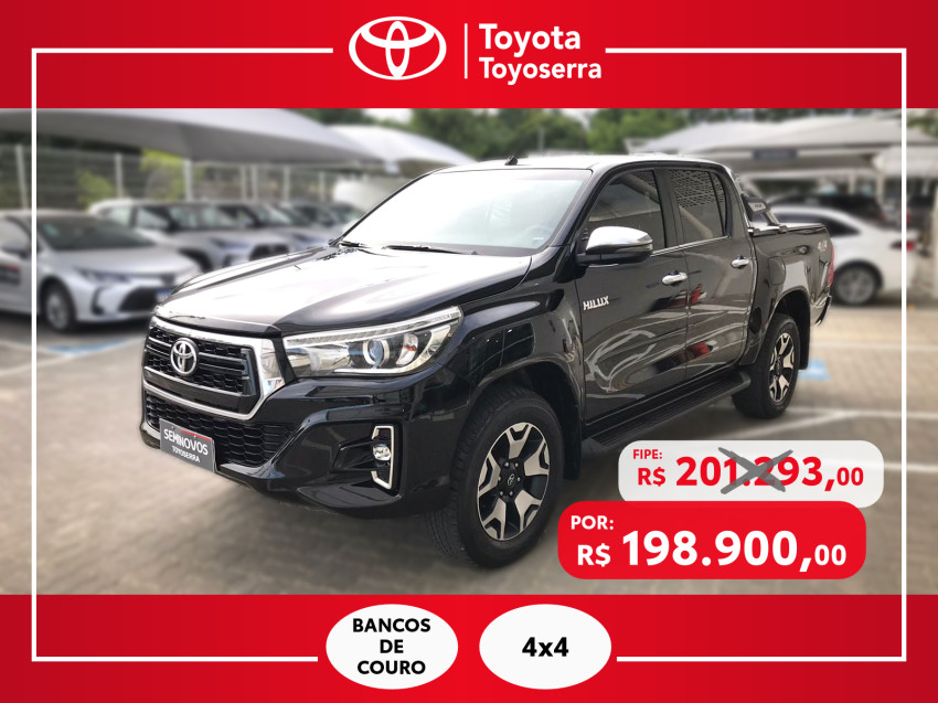 toyota hilux cd srx 4x4 2.8  diesel automatico