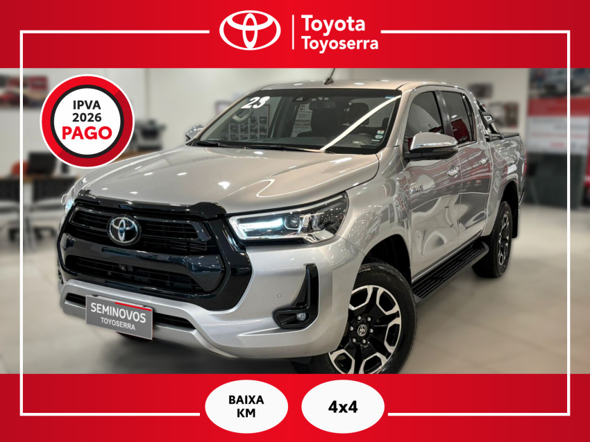 baixa km! - toyota hilux cd srx 4x4 2.8  diesel automatico