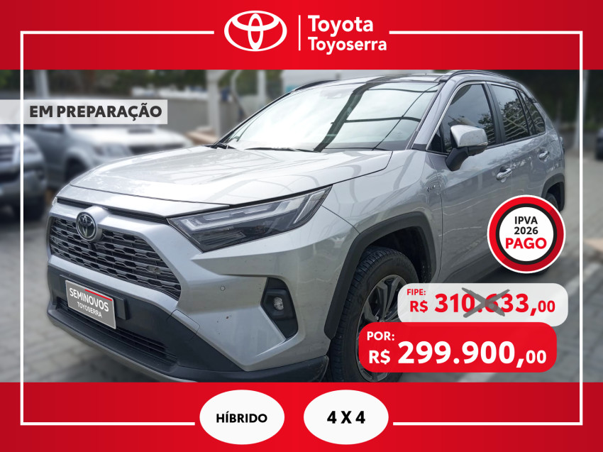 toyota rav4 2.5 sx connect 4x4 automatico (hibrido)