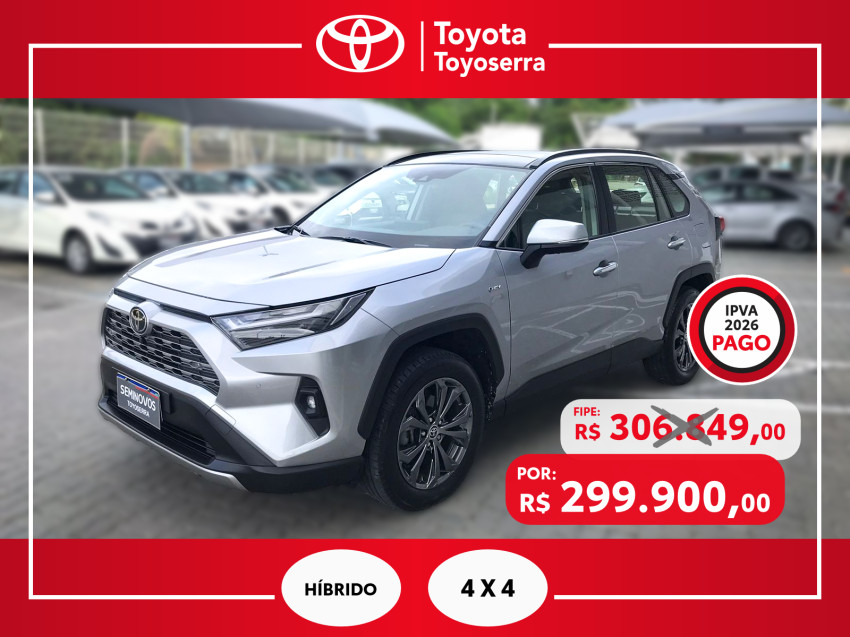 toyota rav4 2.5 sx connect 4x4 automatico (hibrido)