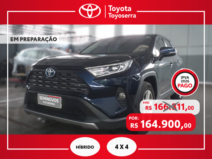toyota rav4 2.5 s connect 4x4 automatico (hibrido)