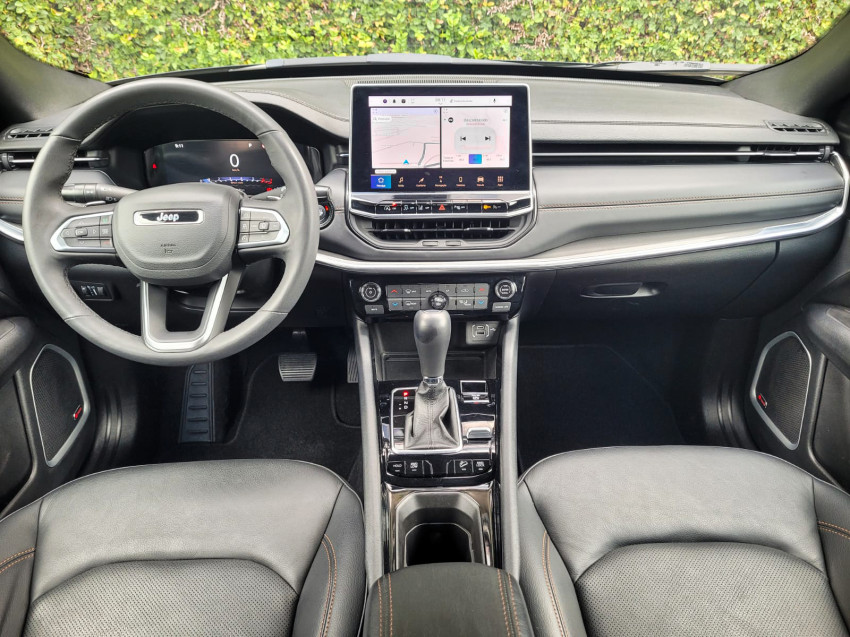 baixa km! - jeep compass over. hurric 2.0 4x4 tb  automatico6