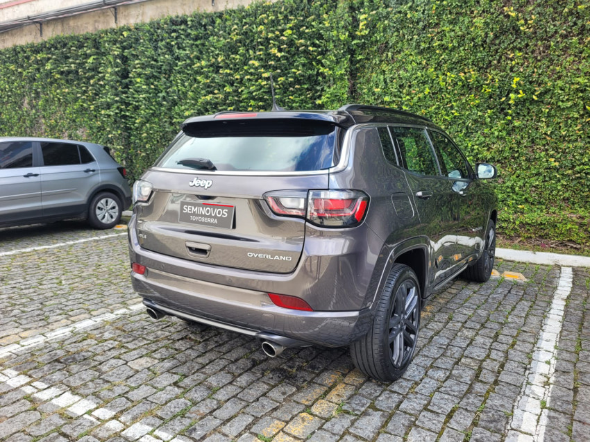 baixa km! - jeep compass over. hurric 2.0 4x4 tb  automatico4