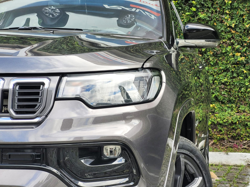 baixa km! - jeep compass over. hurric 2.0 4x4 tb  automatico22