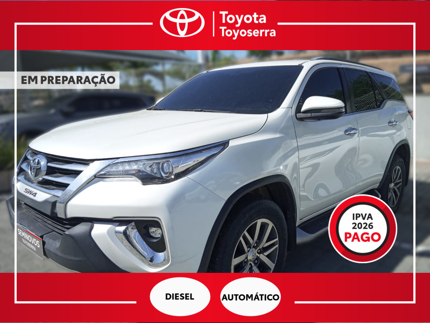 baixa km! - toyota hilux sw4 srx 4x4 2.8  dies. automatico