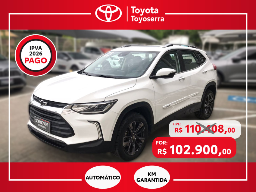 chevrolet tracker premier 1.2 turbo  flex automatico