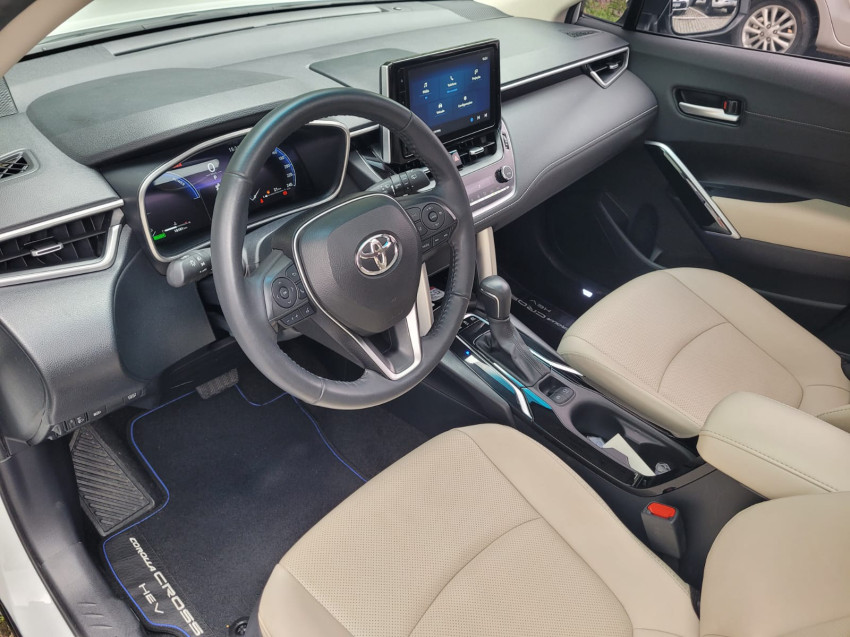 baixa km! - toyota corolla cross xrx 1.8  automatico (hibrido)9