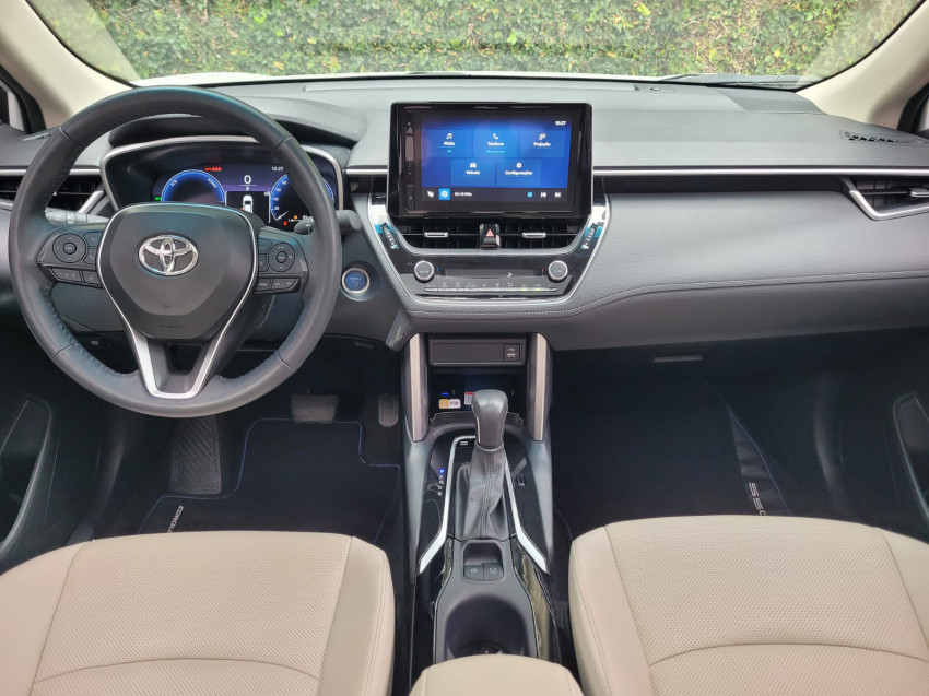 baixa km! - toyota corolla cross xrx 1.8  automatico (hibrido)6