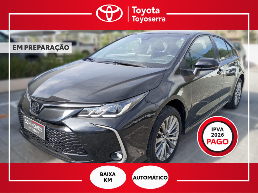 baixa km! - toyota corolla xei 2.0 flex  automatico