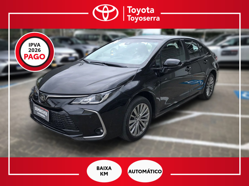 baixa km! - toyota corolla xei 2.0 flex  automatico