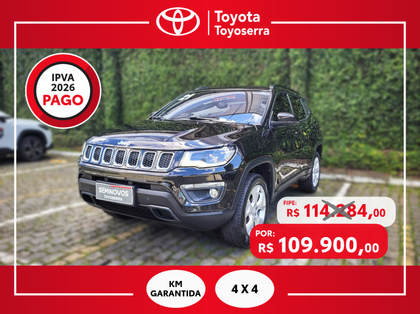 jeep compass longitude 2.0 4x4 dies.  automatico