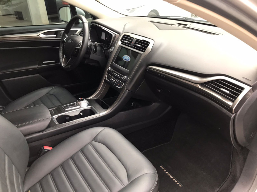 baixa km! - ford fusion sel 2.0 ecobo.  248cv automatico10