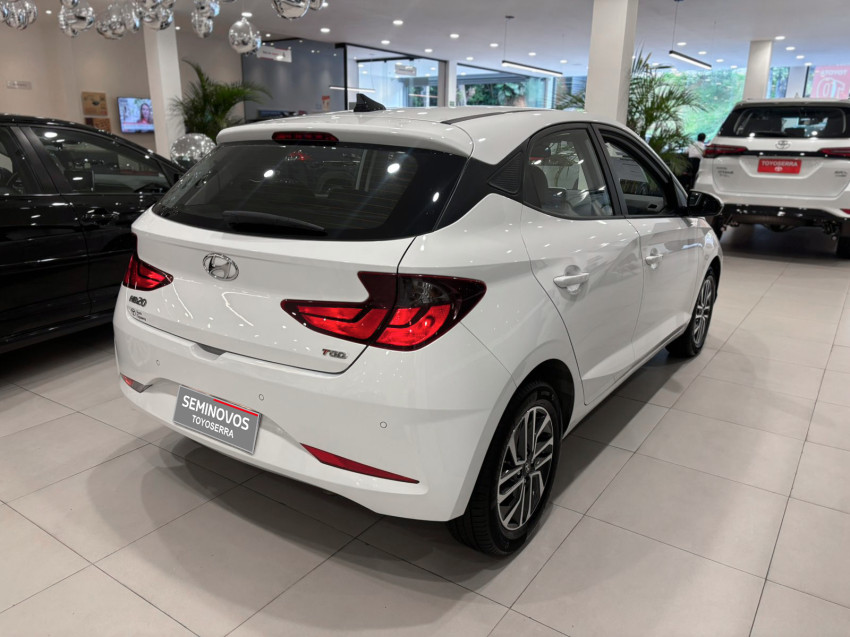 baixa km! - hyundai hb20 evolution 1.0 tb flex  automatico4