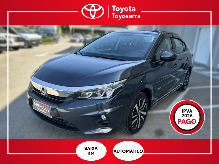 baixa km! - honda city sedan exl 1.5 flex  automatico