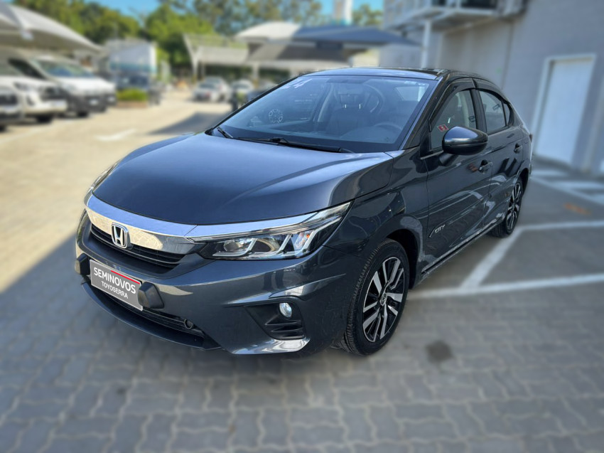 baixa km! - honda city sedan exl 1.5 flex  automatico2